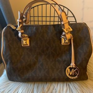 Michael Kors Large Grayson Satchel Bag